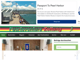 'fuerteventurazeitung.de' screenshot