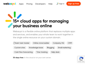 'webasyst.com' screenshot