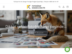 fotografkagidi.com.tr homepage screenshot