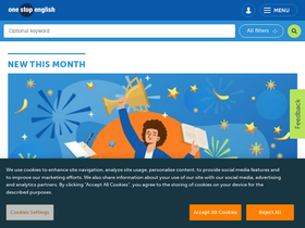 'onestopenglish.com' screenshot