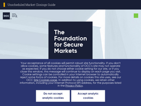 'theocc.com' screenshot