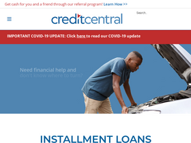 'creditcentralllc.com' screenshot