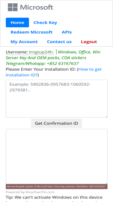 getconfirmationid.com