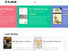 'z-epub.com' screenshot
