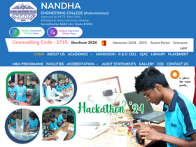 'nandhaengg.org' screenshot