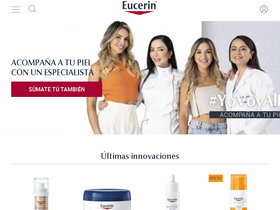 'eucerin.com.co' screenshot
