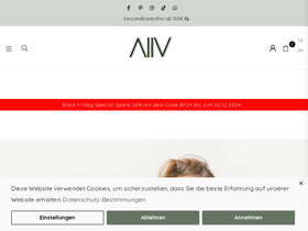 Allvision Concept Store homepage screenshot
