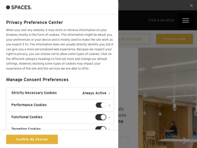 'spacesworks.com' screenshot
