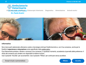 'ambvetfioccoscalvi.eu' screenshot