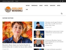 'eccellenzemeridionali.it' screenshot