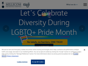 'tigo.com' screenshot