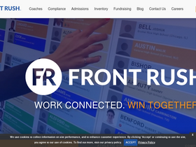 'frontrush.com' screenshot