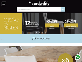 'gardenlife.com.ar' screenshot