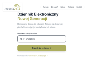 'eszkola24.pl' screenshot