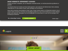 'hem-tankstelle.de' screenshot