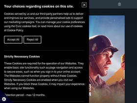'companyofheroes.com' screenshot