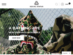 'socialstatuspgh.com' screenshot