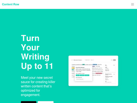 'contentrow.com' screenshot