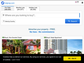 'holprop.com' screenshot