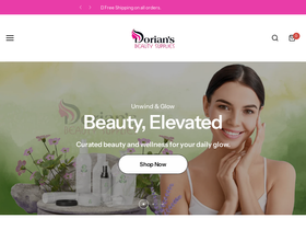 dorianbeautysupply.com homepage screenshot