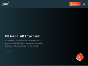 'vizrt.com' screenshot