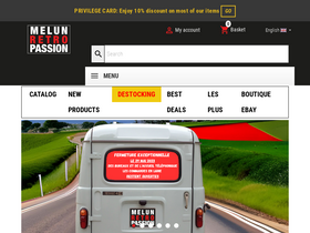 'melun-retro-passion.com' screenshot