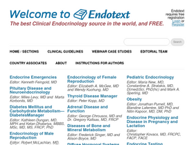 'endotext.org' screenshot
