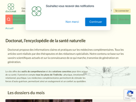 'doctonat.com' screenshot