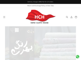 hafizclothhouse.online homepage screenshot