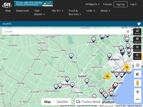 '511on.ca' screenshot