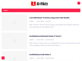 'al-fikry.com' screenshot