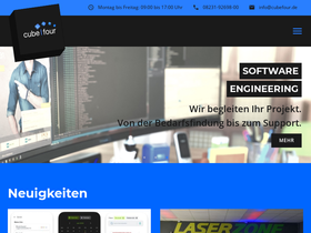 'cubefour.de' screenshot