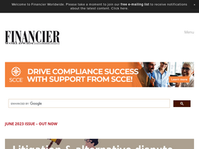 'financierworldwide.com' screenshot