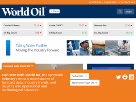 'worldoil.com' screenshot