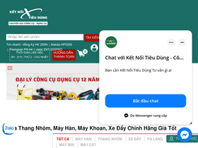'ketnoitieudung.vn' screenshot