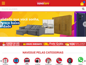 'novolare.com.br' screenshot