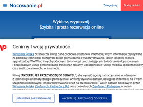 'nocowanie.pl' screenshot