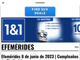 'curadas.com' screenshot