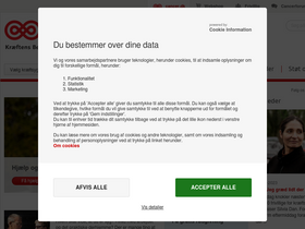 'cancer.dk' screenshot