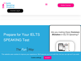 'keithspeakingacademy.com' screenshot