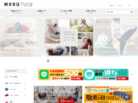 'mogustore.jp' screenshot