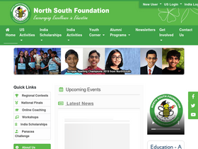 'northsouth.org' screenshot