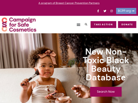 'safecosmetics.org' screenshot