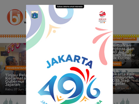 'beritajakarta.id' screenshot