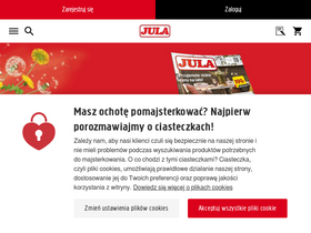 'jula.pl' screenshot