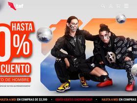 'taf.com.mx' screenshot