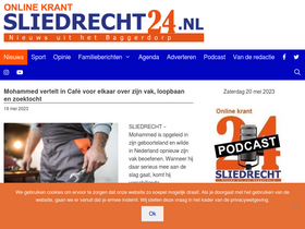'sliedrecht24.nl' screenshot