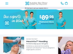 'australianskinclinics.com.au' screenshot