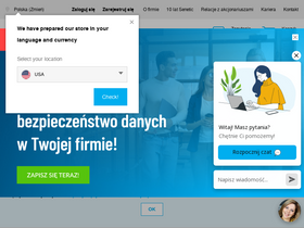 'senetic.pl' screenshot