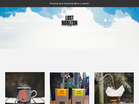 losthorizoncoffee.com homepage screenshot